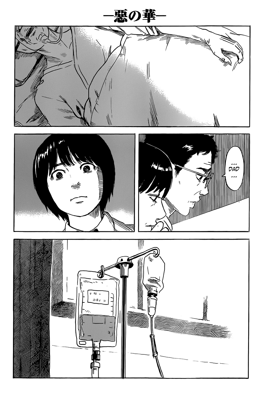 Aku no Hana Chapter 48 page 12 - Chapter 48: The corpse of a loved one is wrapped up