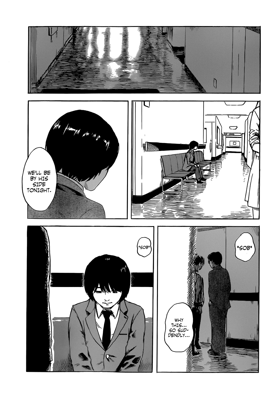 Aku no Hana Chapter 48 page 13 - Chapter 48: The corpse of a loved one is wrapped up