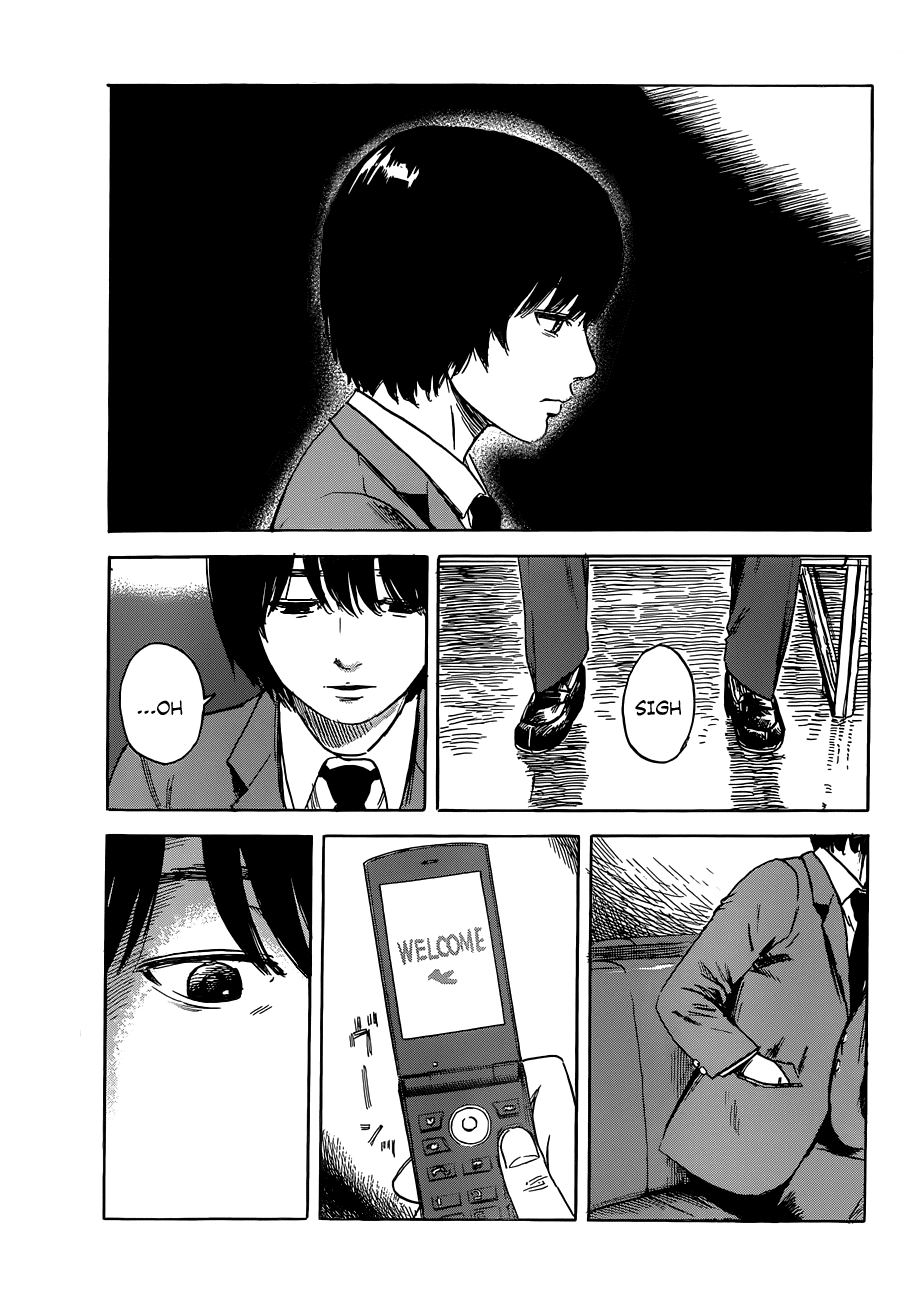 Aku no Hana Chapter 48 page 23 - Chapter 48: The corpse of a loved one is wrapped up