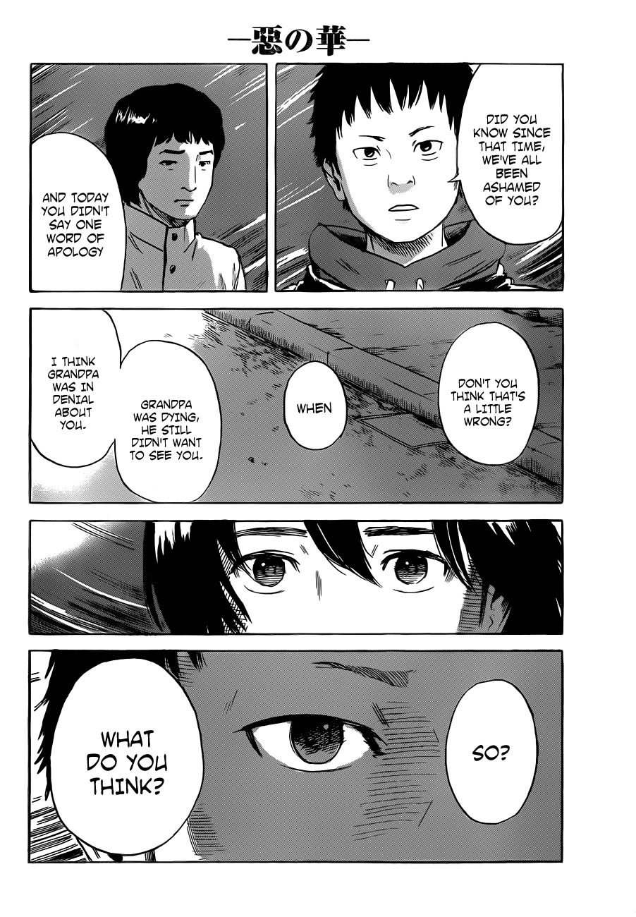 Aku no Hana Chapter 48 page 32 - Chapter 48: The corpse of a loved one is wrapped up