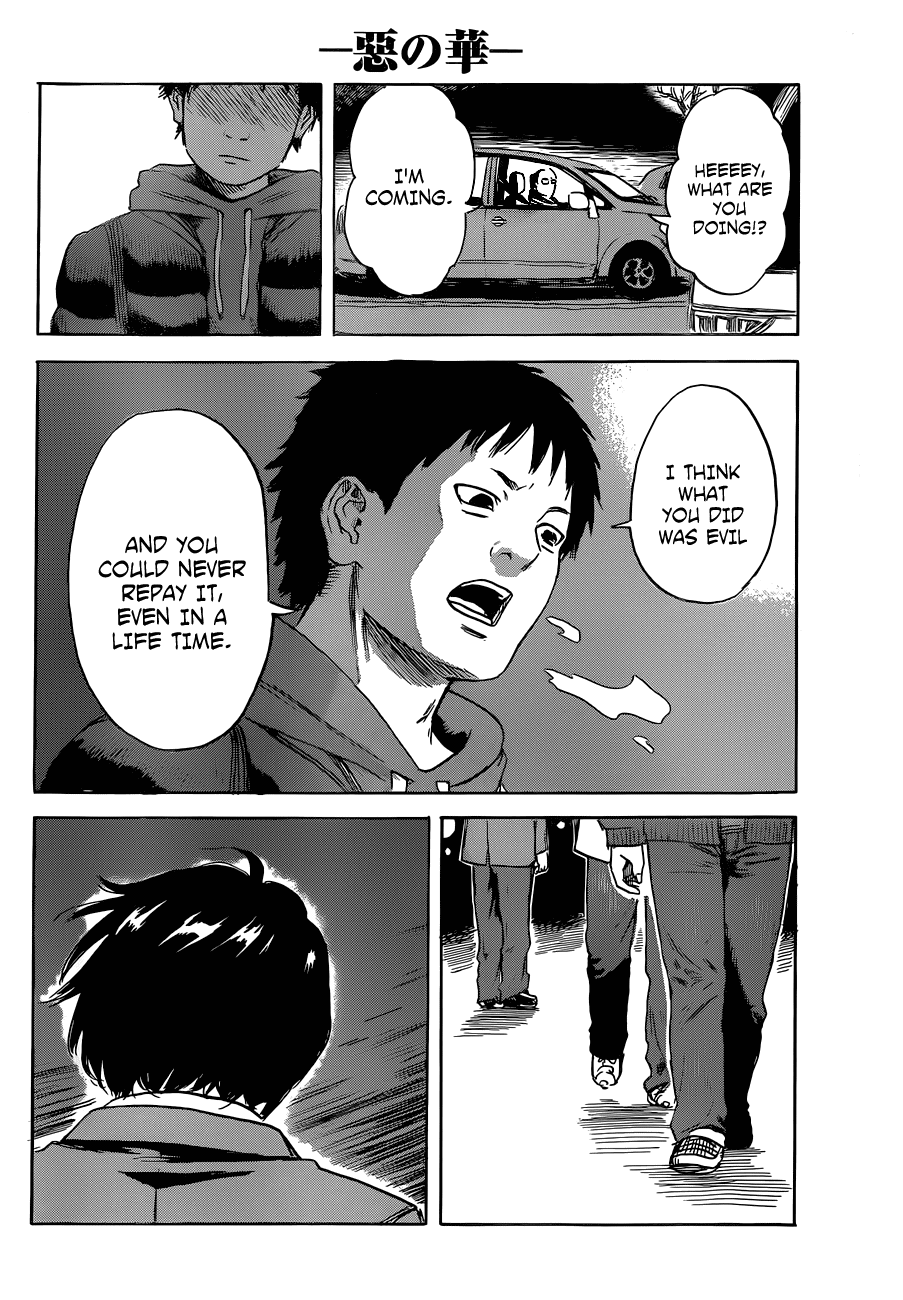 Aku no Hana Chapter 48 page 34 - Chapter 48: The corpse of a loved one is wrapped up