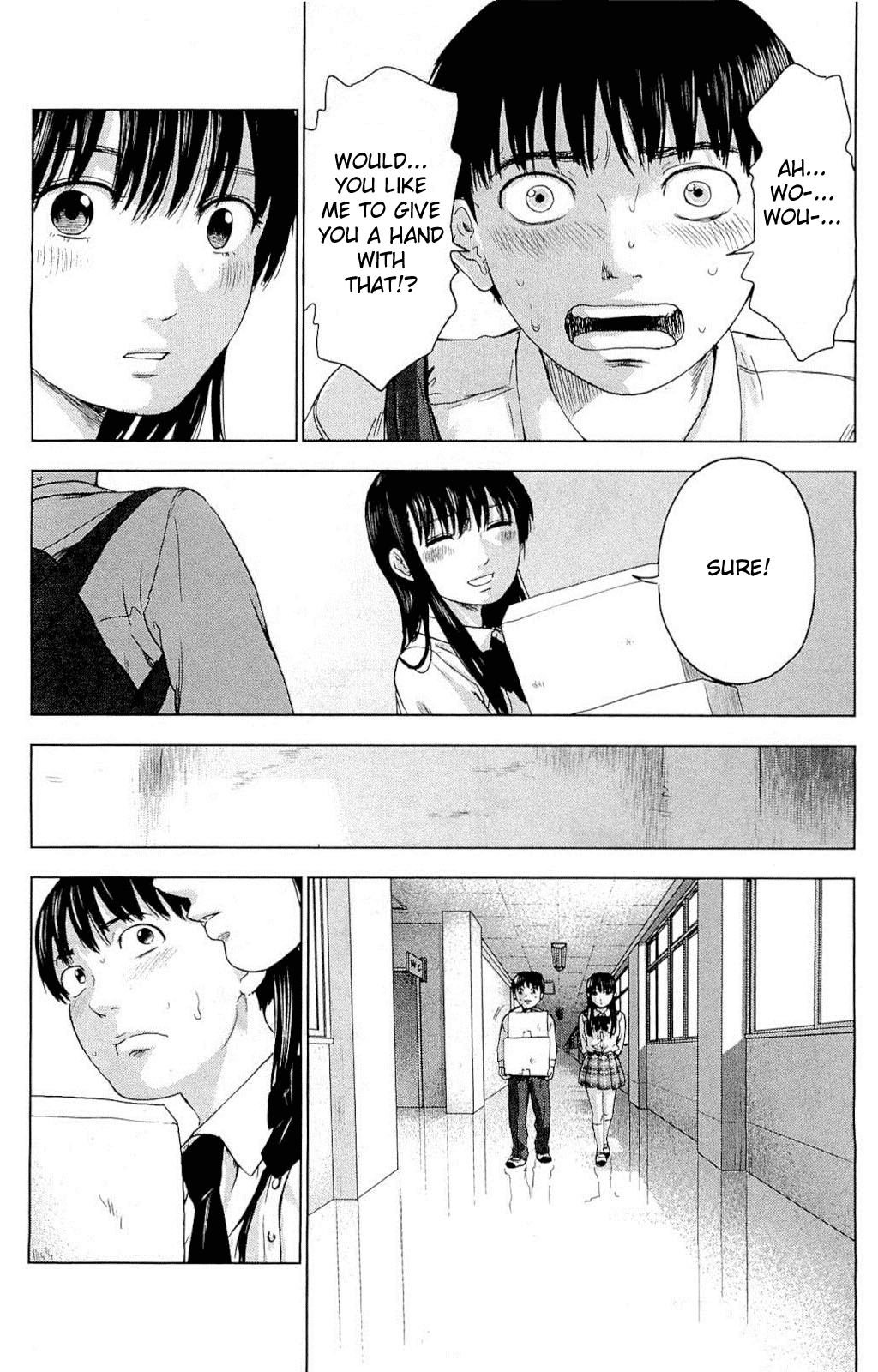Aku no Hana Chapter 5 page 19 - Chapter 5: Promise