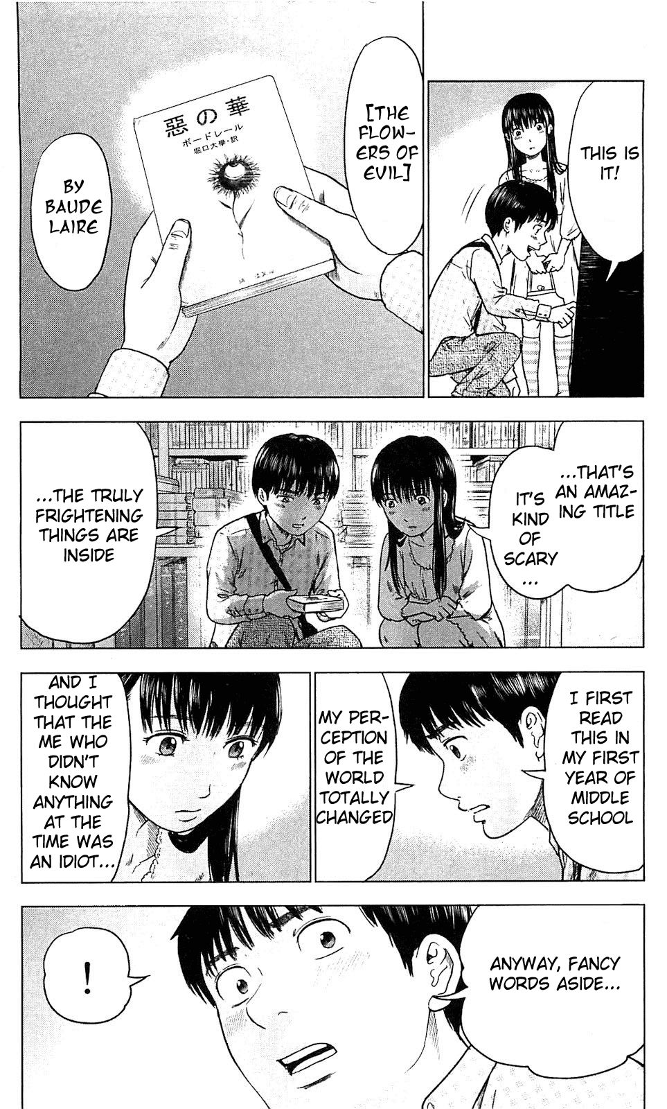 Aku no Hana Chapter 7 page 21 - Chapter 7: Rampage