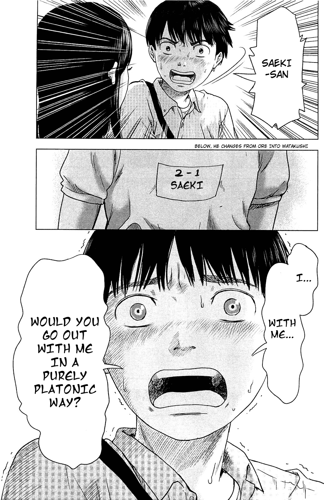 Aku no Hana Chapter 7 page 38 - Chapter 7: Rampage