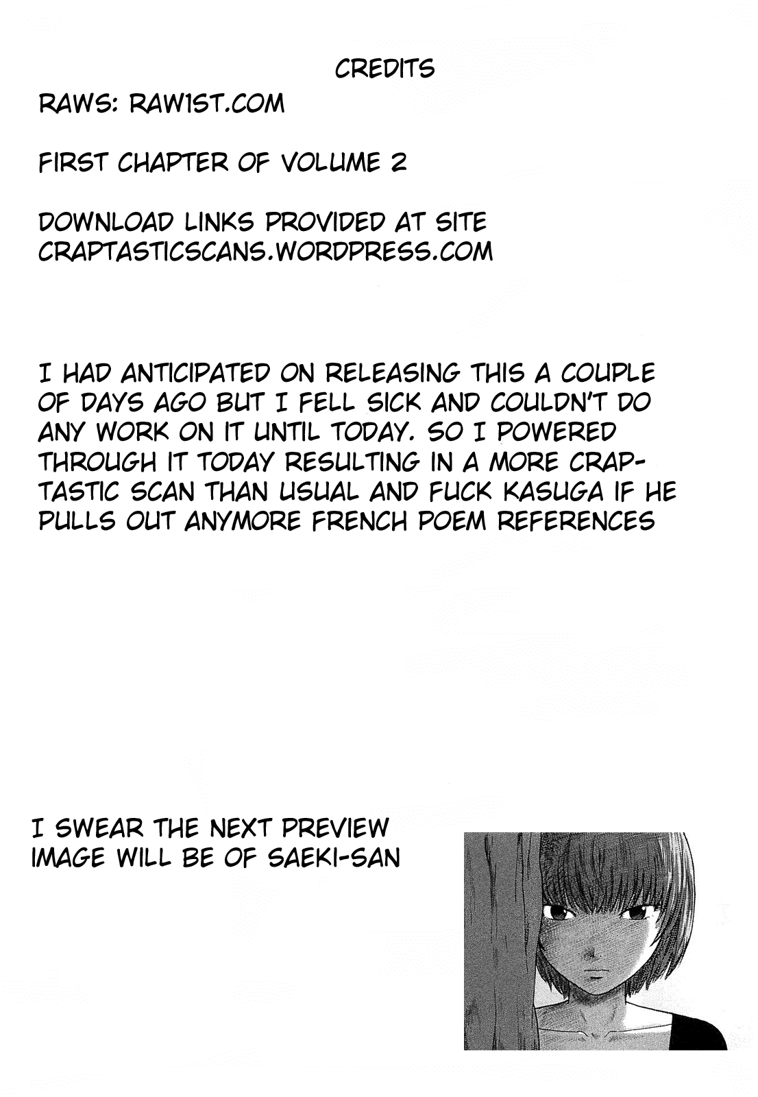 Aku no Hana Chapter 7 page 42 - Chapter 7: Rampage
