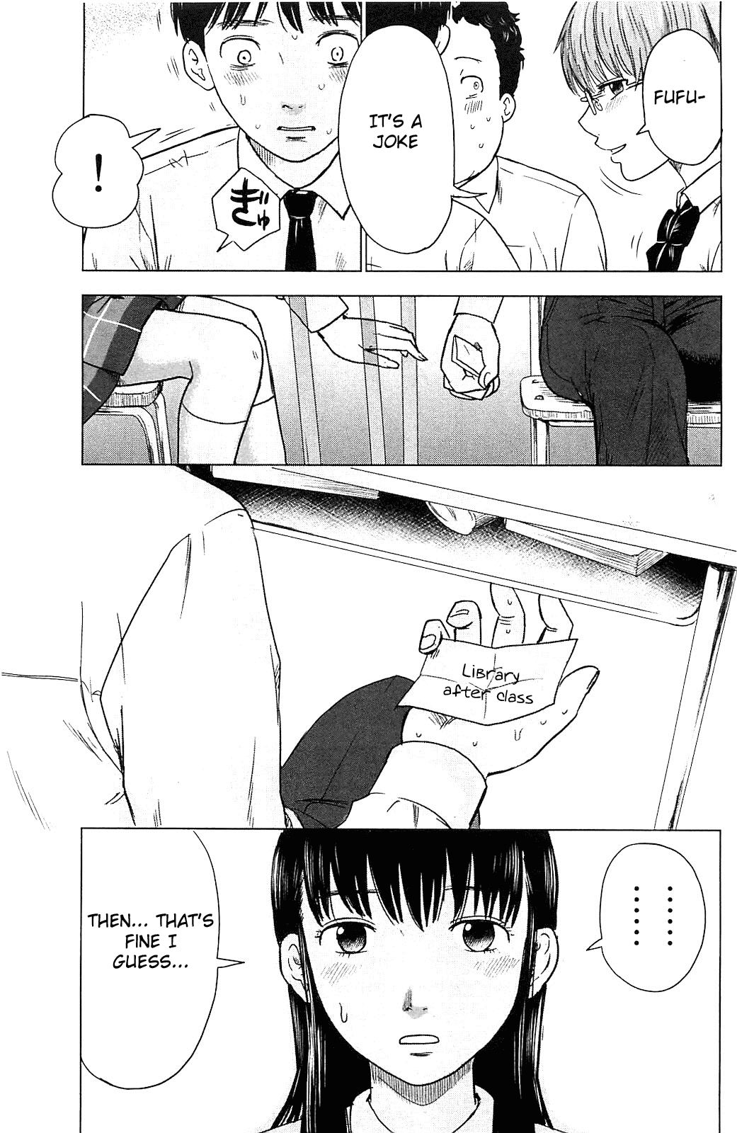 Aku no Hana Chapter 9 page 23 - Chapter 9: Frayed Threads