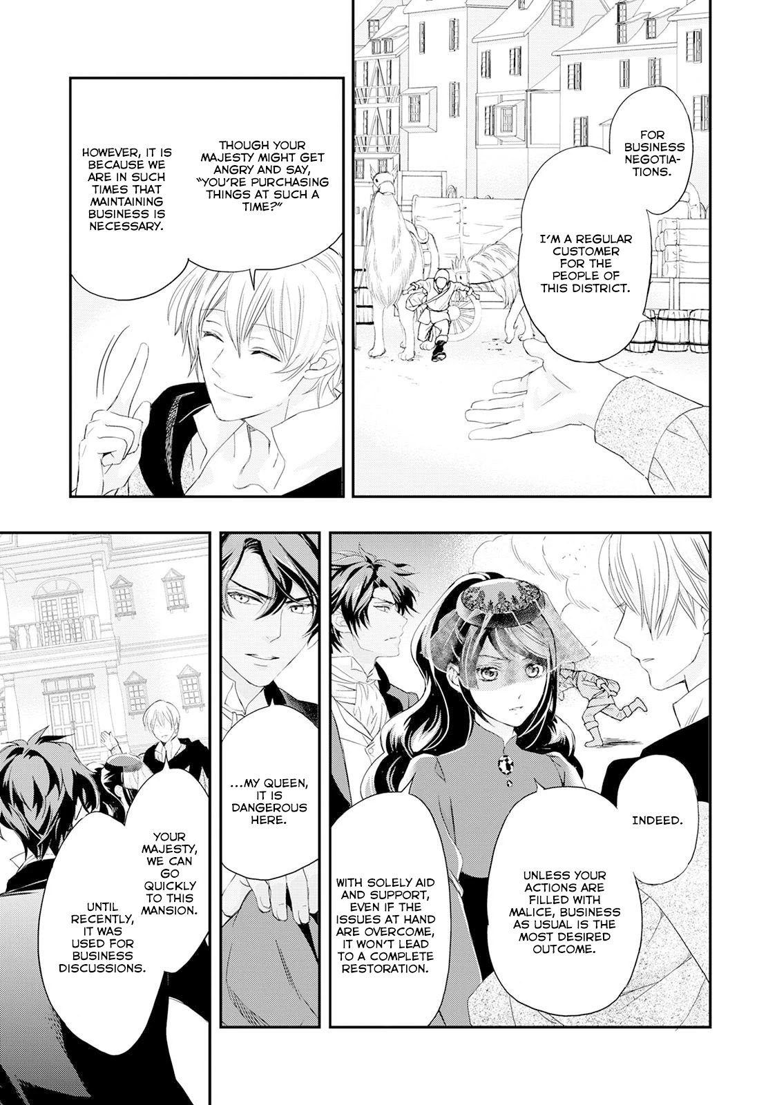 Aku no Joou no Kiseki Chapter 9 page 10 - Chapter 9