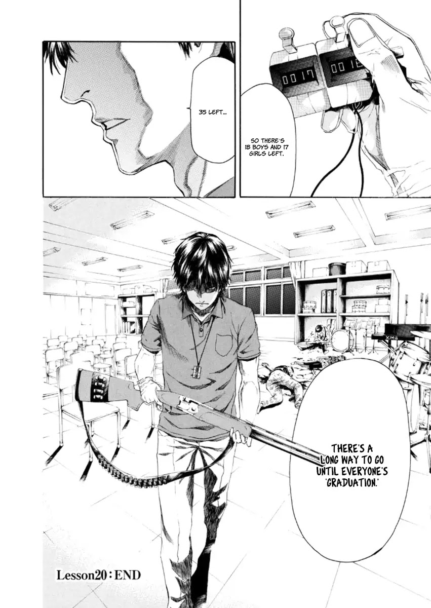 Aku no Kyouten Chapter 20 page 38 - Chapter 20