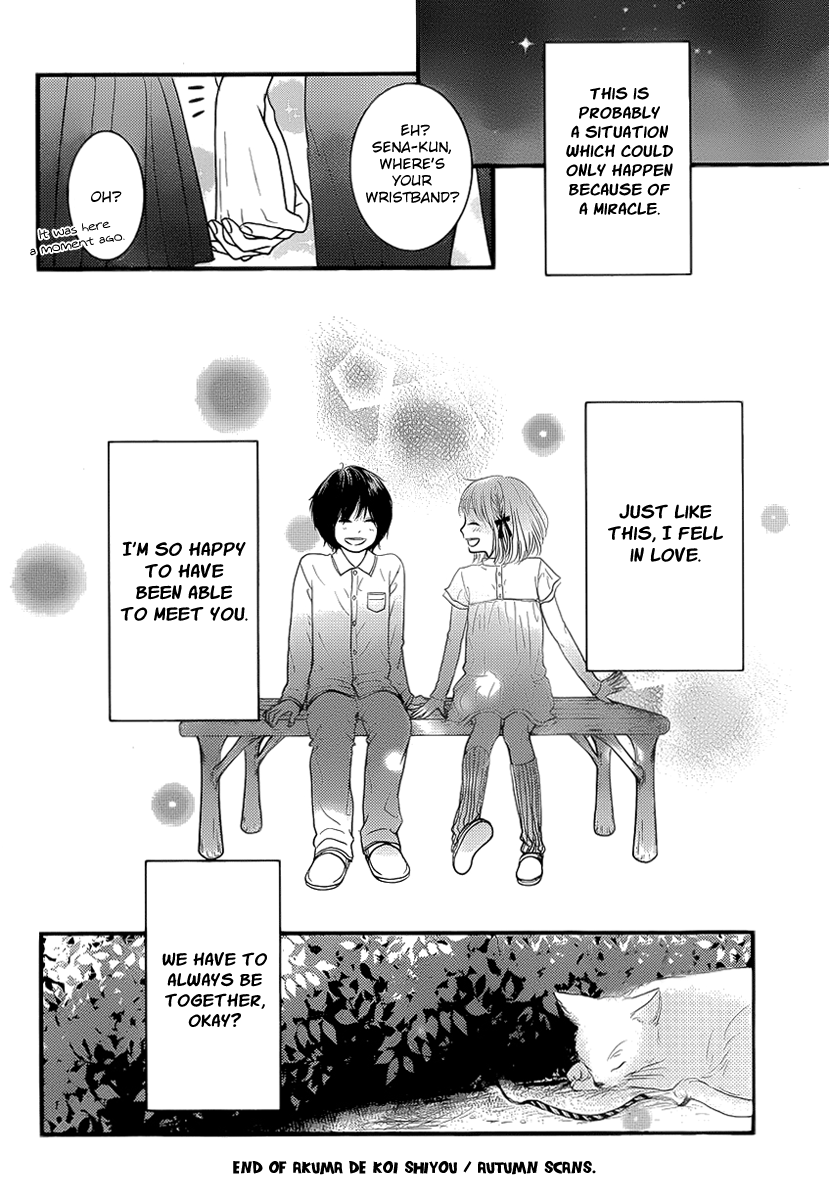 Akuma de Koi Shiyou Chapter 4 page 38 - Chapter 4: Traces of First Love [END]