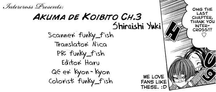 Akuma de Koibito Chapter 3 page 2 - Chapter 3 : Devil and Boyfriend END