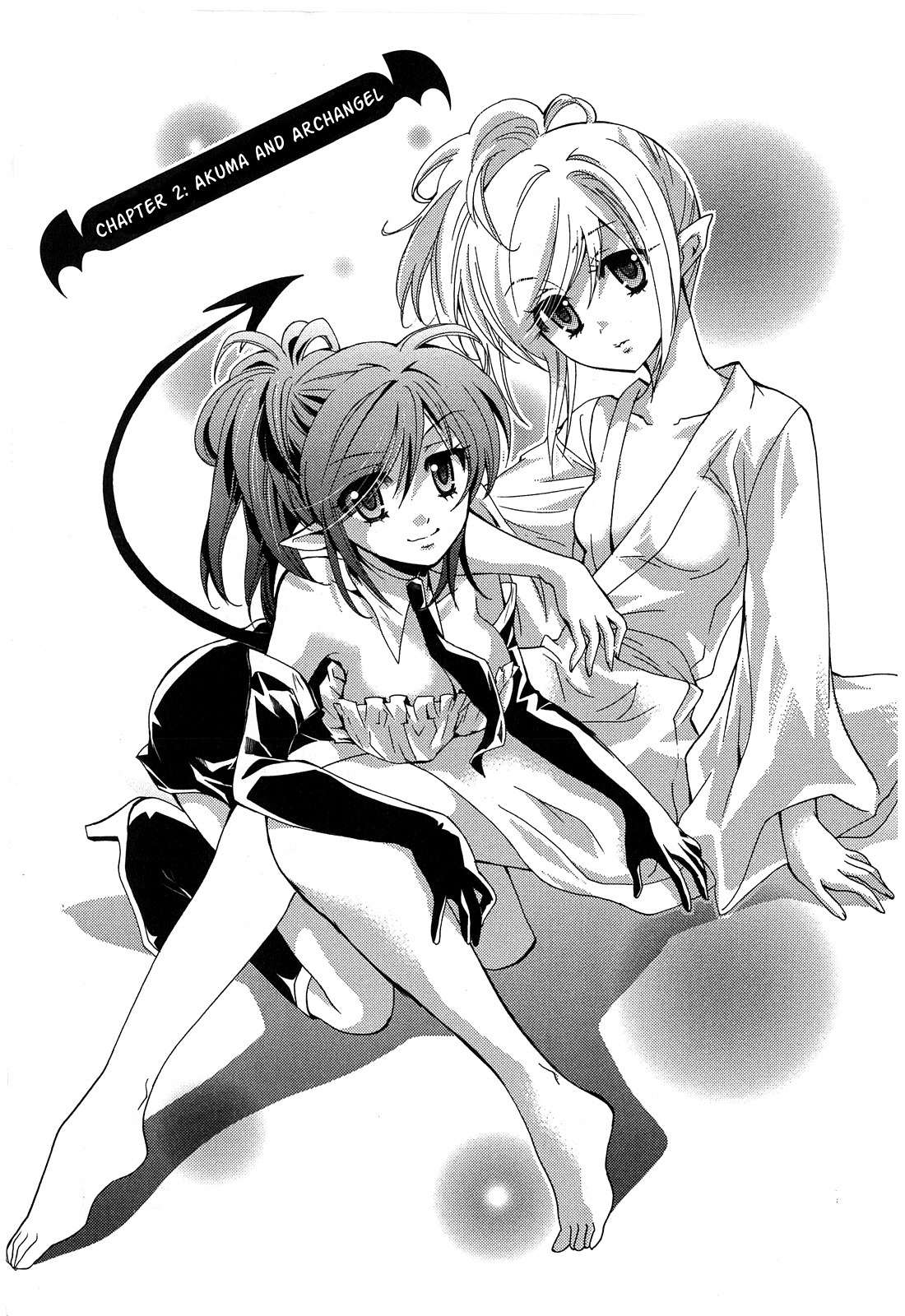 Akuma no Ikenie Chapter 2 page 1 - Chapter 2: Akuma and archangel