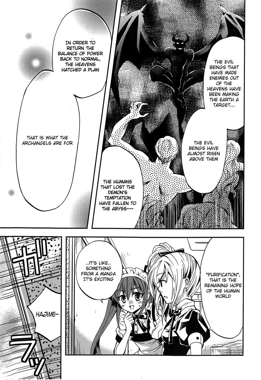 Akuma no Ikenie Chapter 2 page 19 - Chapter 2: Akuma and archangel
