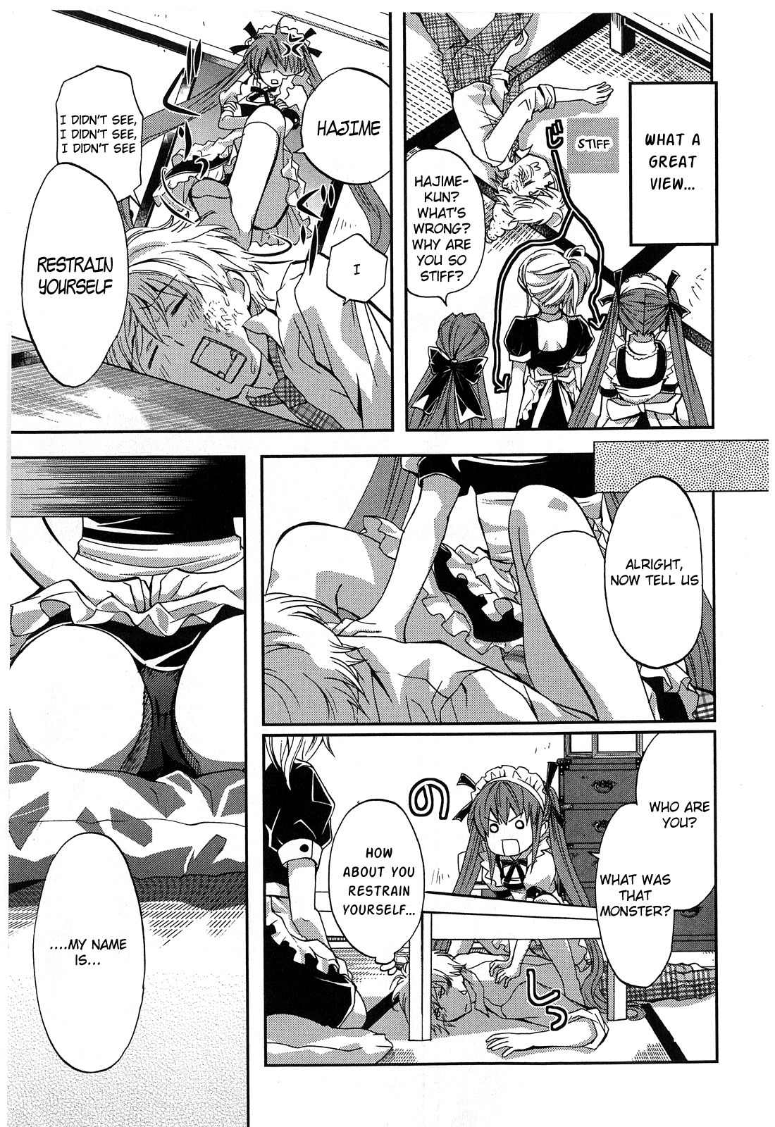 Akuma no Ikenie Chapter 2 page 5 - Chapter 2: Akuma and archangel