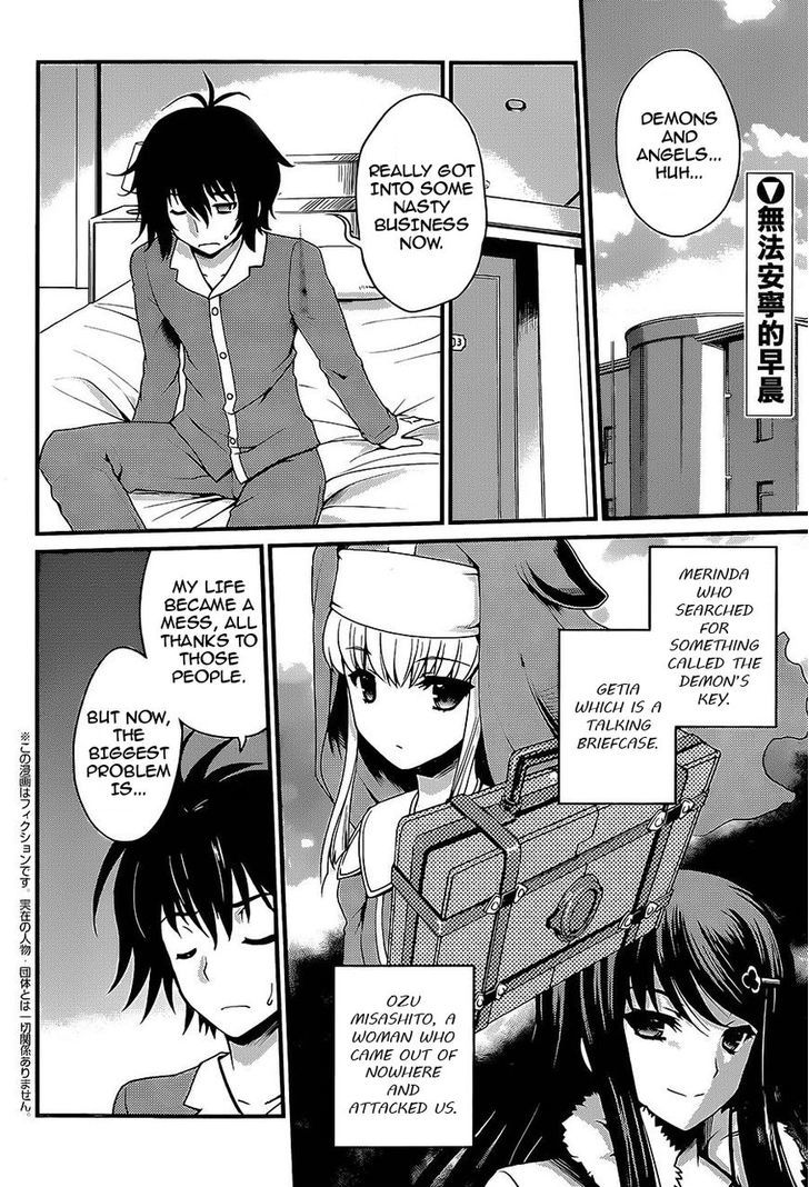 Akuma no Kagi to Shoujo no Raison d'etre Chapter 3 page 4 - Chapter 3