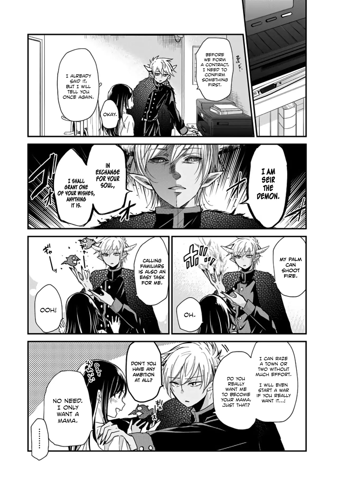Akuma no Mama Chapter 1 page 6 - Chapter 1: Day. 1