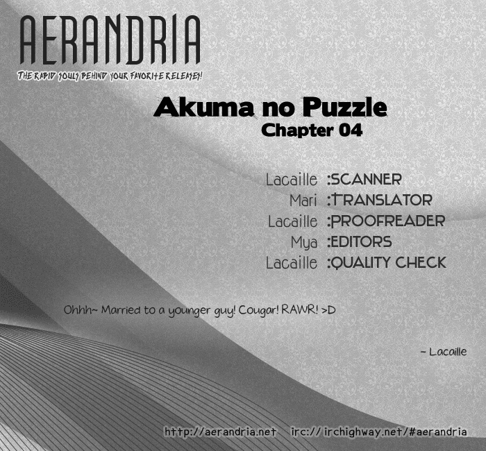 Akuma no Puzzle Chapter 4.2 page 2 - Chapter 4 v2 : July Bride [End]