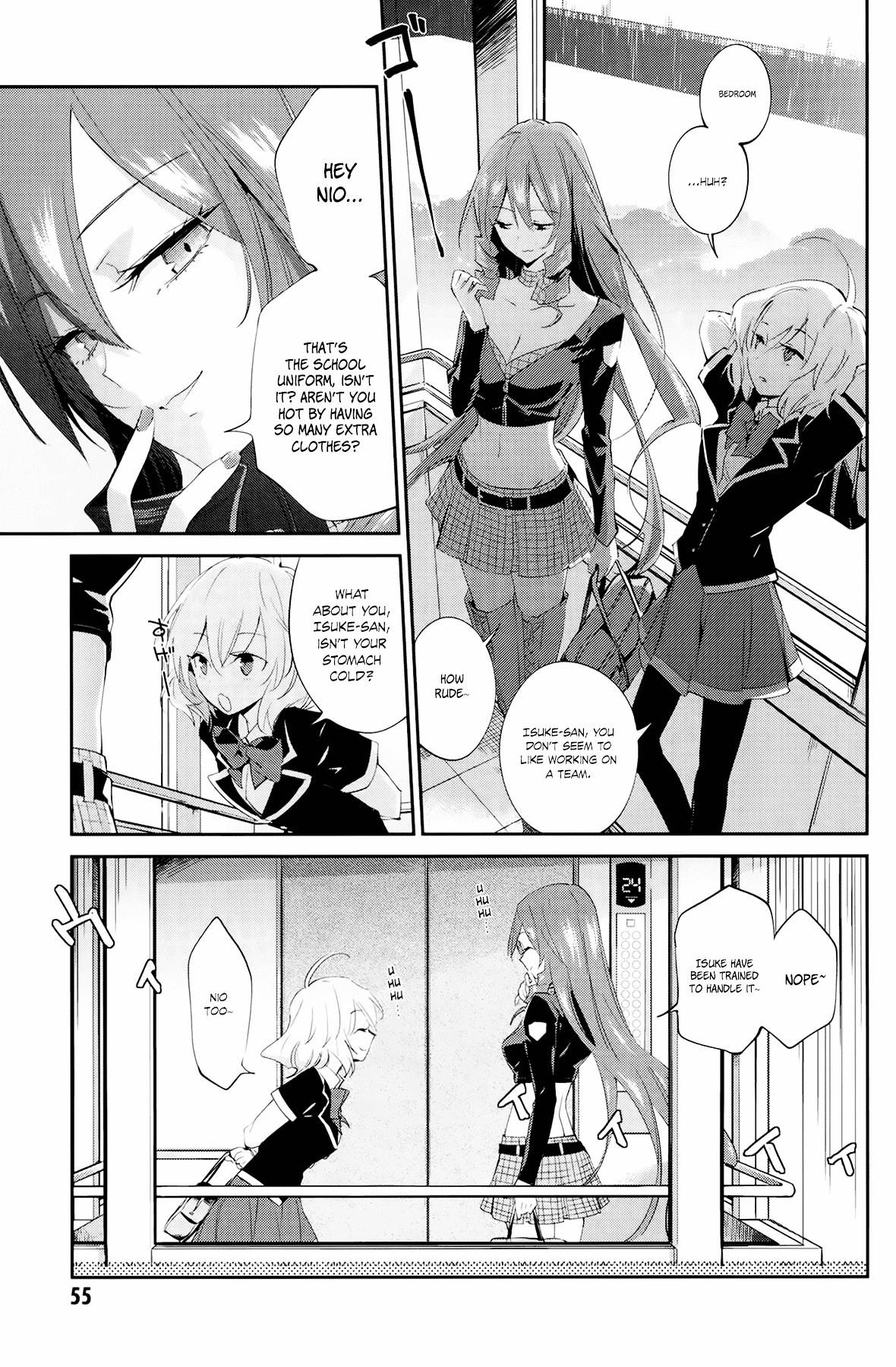 Akuma no Riddle Chapter 2.2 page 11 - Chapter 2 v2 : That's mean