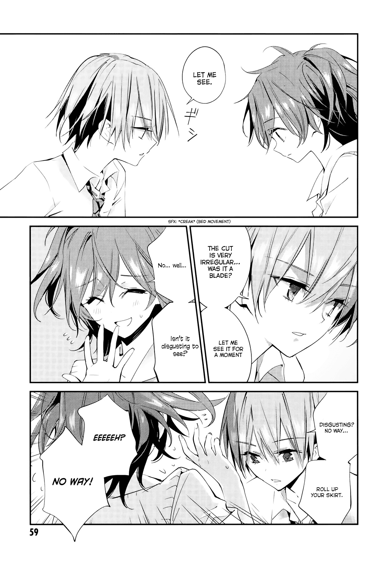 Akuma no Riddle Chapter 2.2 page 15 - Chapter 2 v2 : That's mean