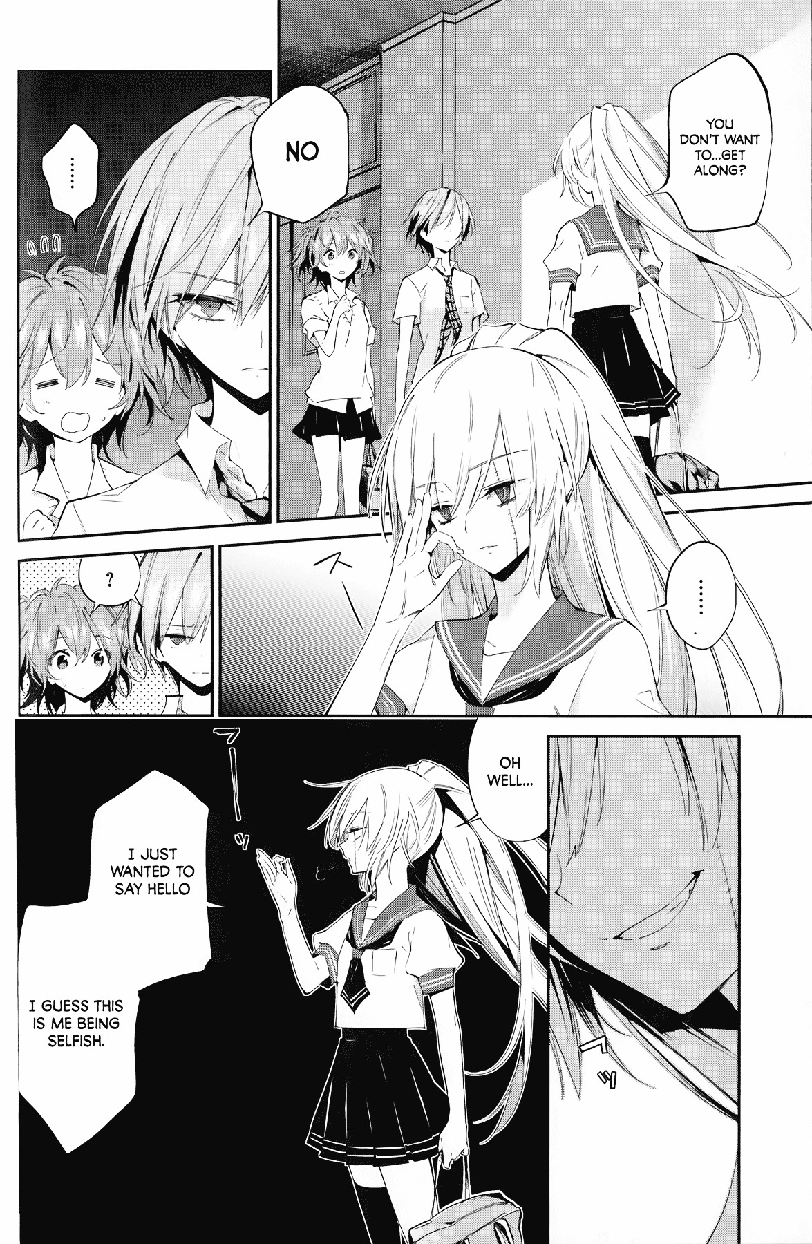 Akuma no Riddle Chapter 2.2 page 2 - Chapter 2 v2 : That's mean