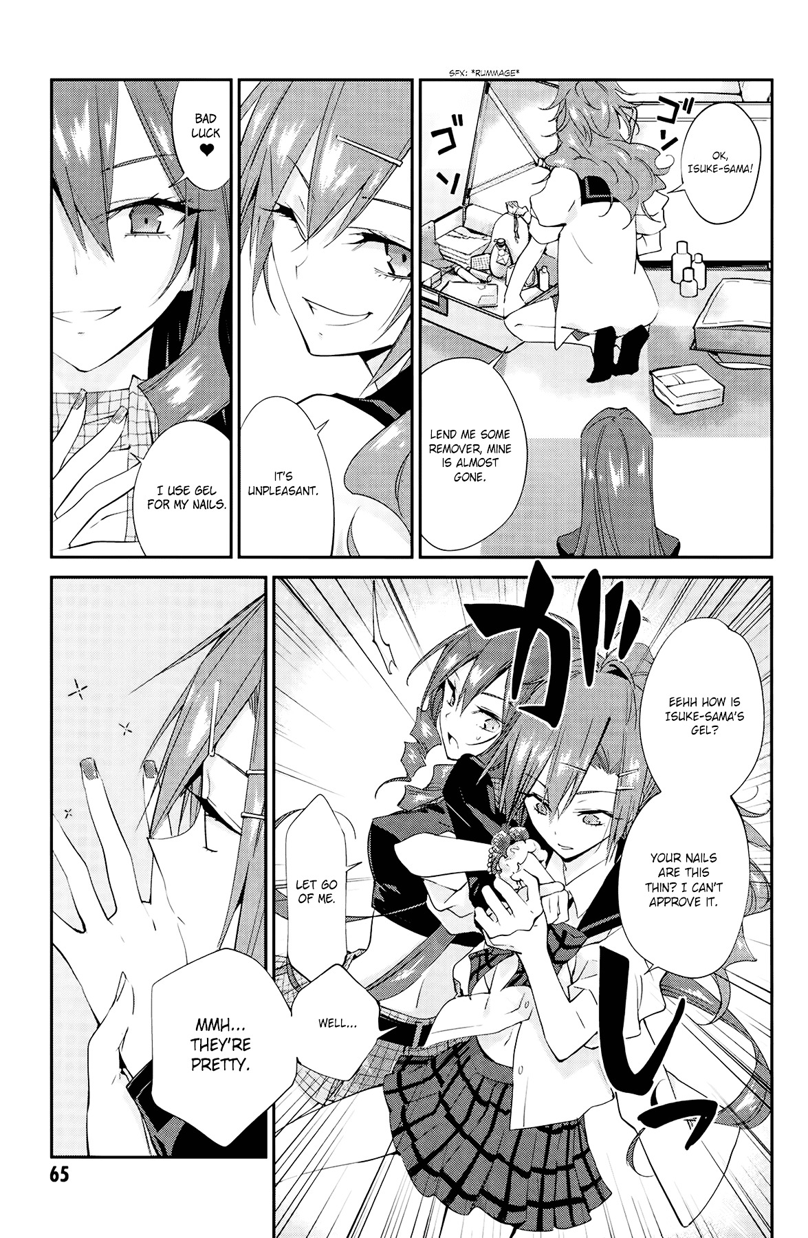 Akuma no Riddle Chapter 2.2 page 21 - Chapter 2 v2 : That's mean