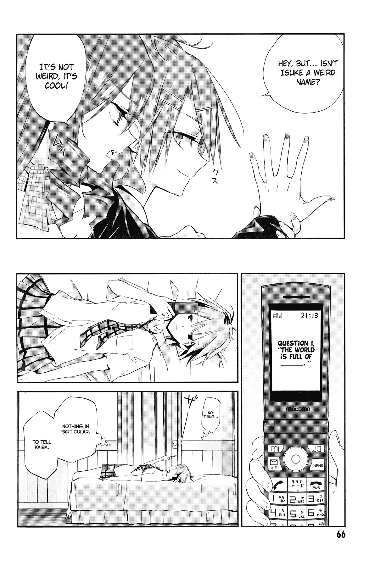 Akuma no Riddle Chapter 2.2 page 22 - Chapter 2 v2 : That's mean