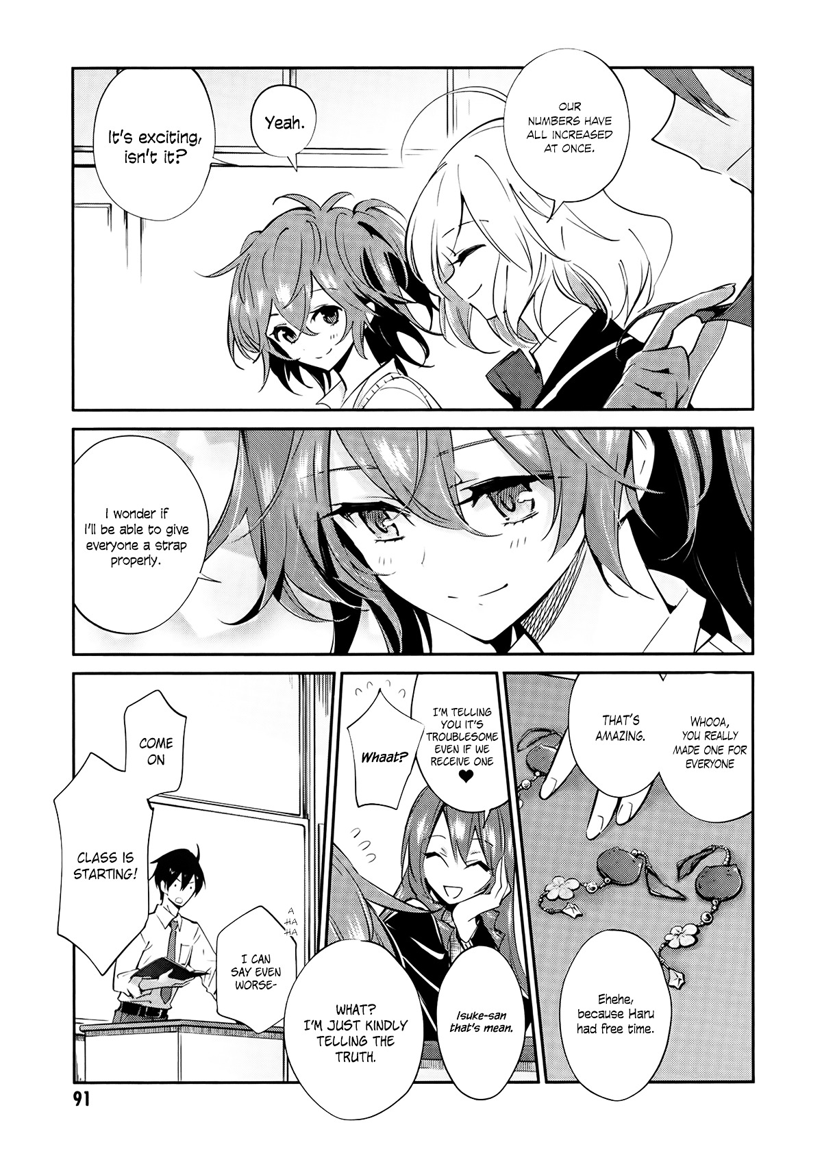 Akuma no Riddle Chapter 4 page 15 - Chapter 4 : Message for the crew.