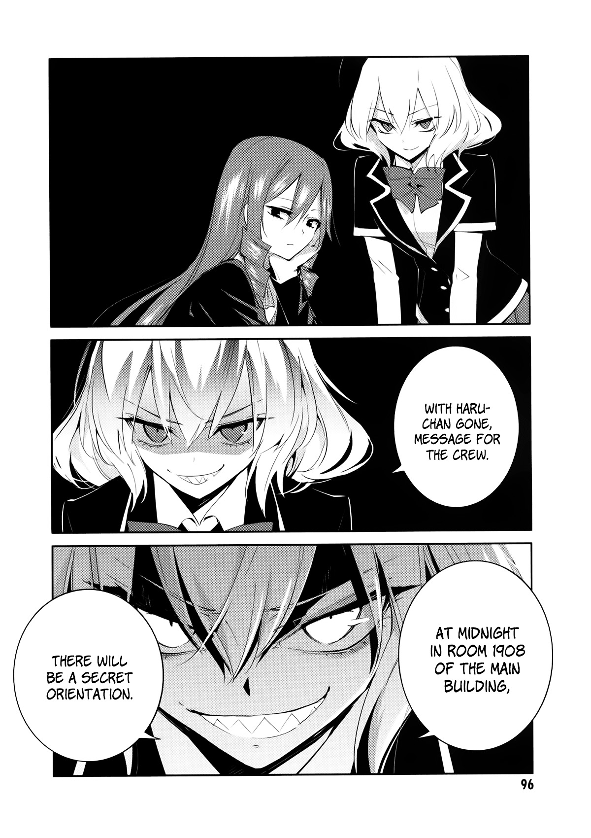 Akuma no Riddle Chapter 4 page 19 - Chapter 4 : Message for the crew.