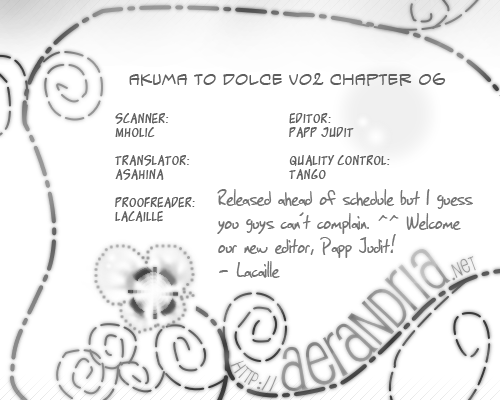 Akuma to Dolce Chapter 6.2 page 2 - Chapter 6 v2 : Contract 6