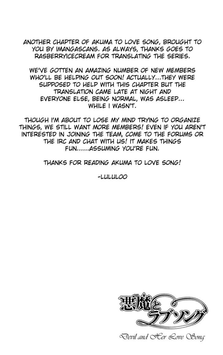 Akuma to Love Song Chapter 17 page 26 - Chapter 17