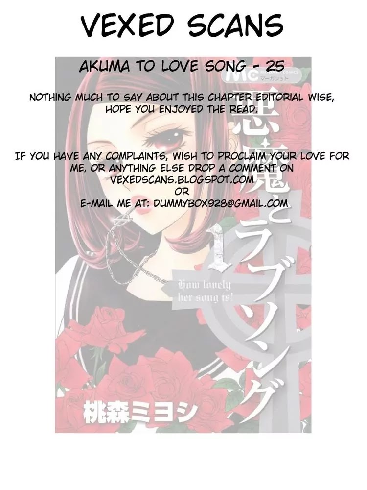Akuma to Love Song Chapter 25 page 28 - Chapter 25