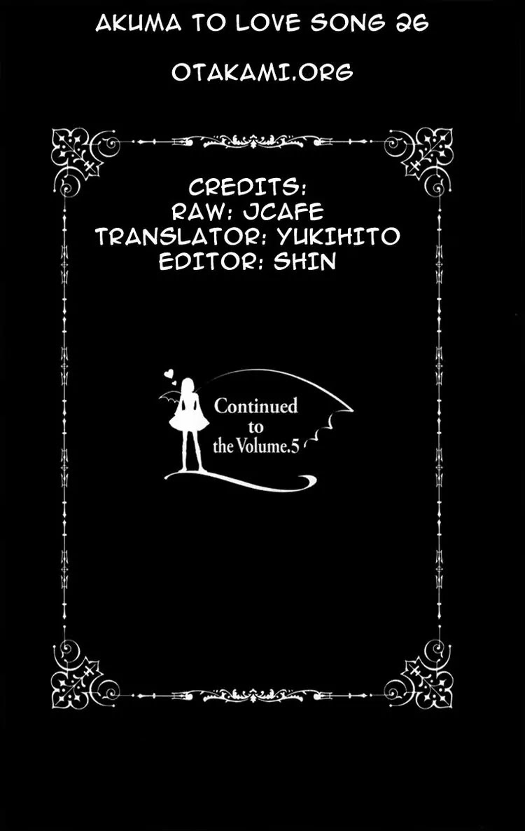 Akuma to Love Song Chapter 26 page 36 - Chapter 26 : 26