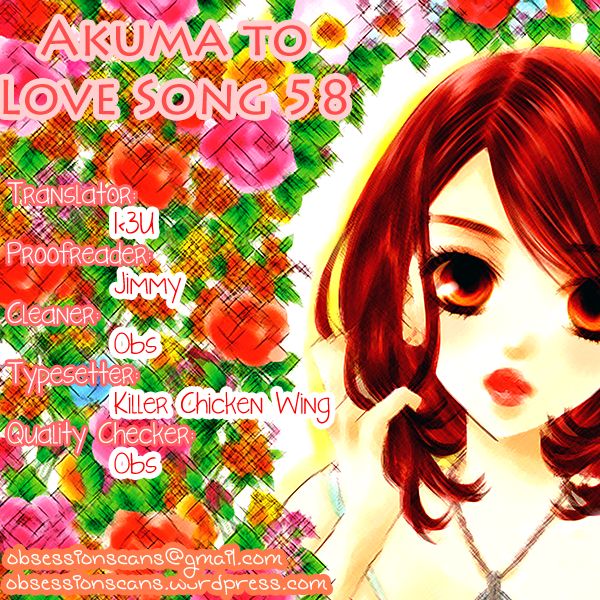 Akuma to Love Song Chapter 58 page 28 - Chapter 58