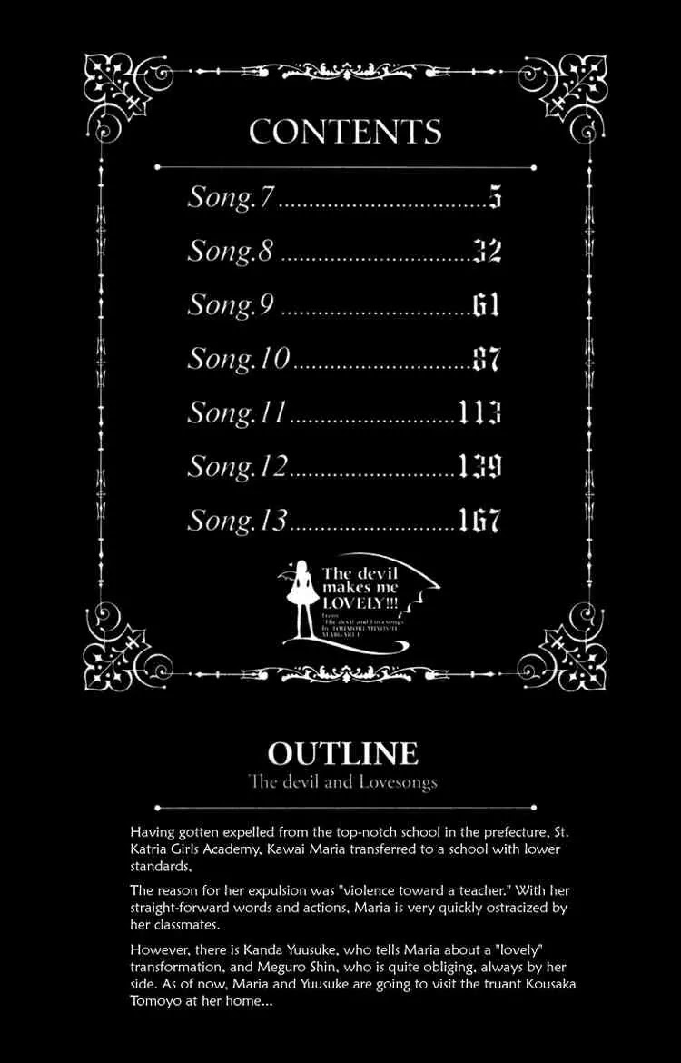 Akuma to Love Song Chapter 7 page 3 - Chapter 7 : Chapter 7