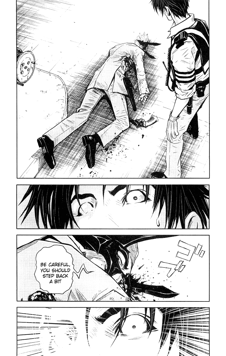 Akumetsu Chapter 10 page 14 - Chapter 10: Risk