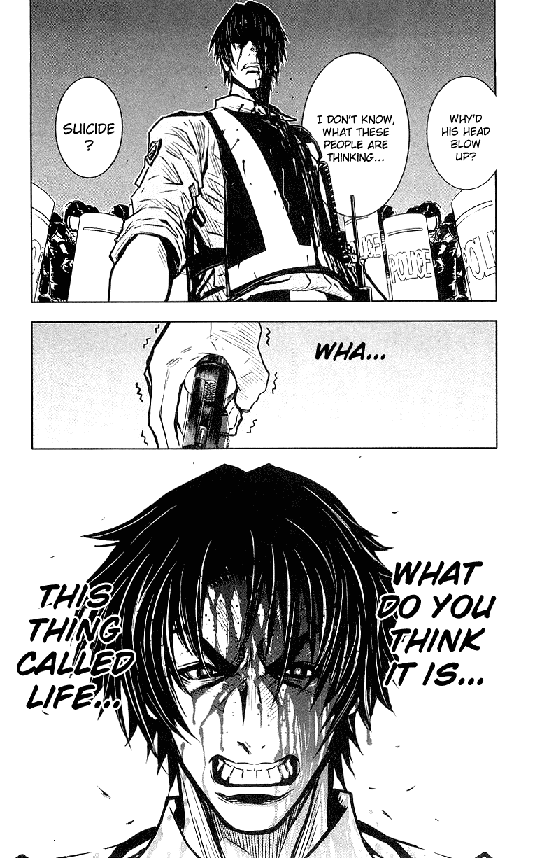 Akumetsu Chapter 10 page 18 - Chapter 10: Risk
