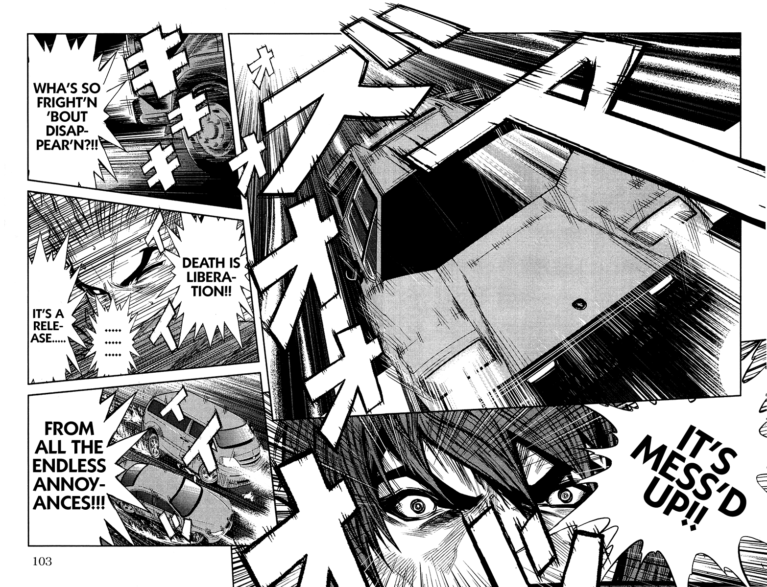 Akumetsu Chapter 102 page 14 - Chapter 102: Life Cut Short