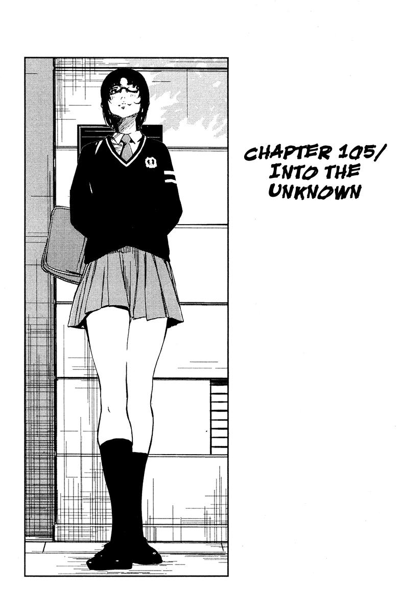 Akumetsu Chapter 105 page 1 - Chapter 105: Into the Unknown