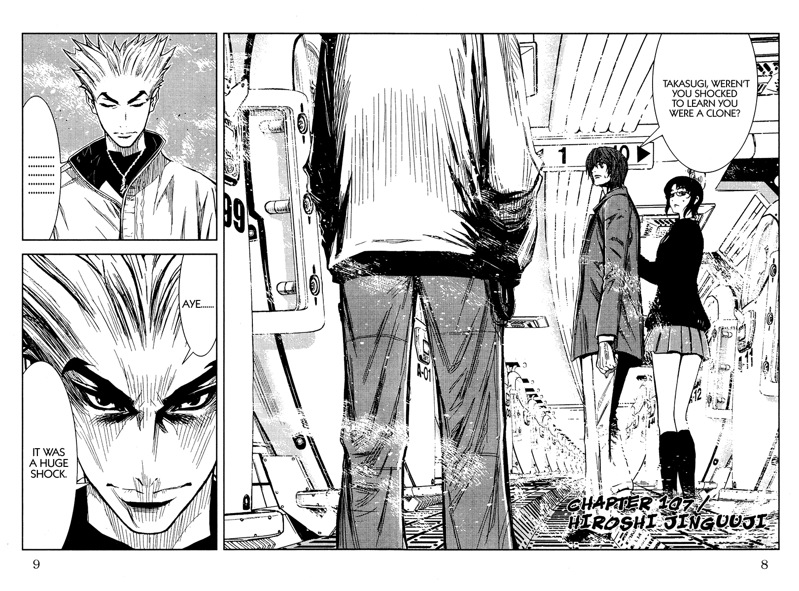 Akumetsu Chapter 107 page 7 - Chapter 107: Hiroshi Jinguuji