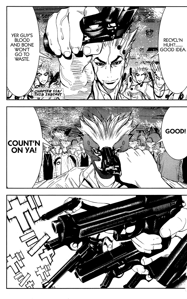 Akumetsu Chapter 118 page 1 - Chapter 118: This Instant