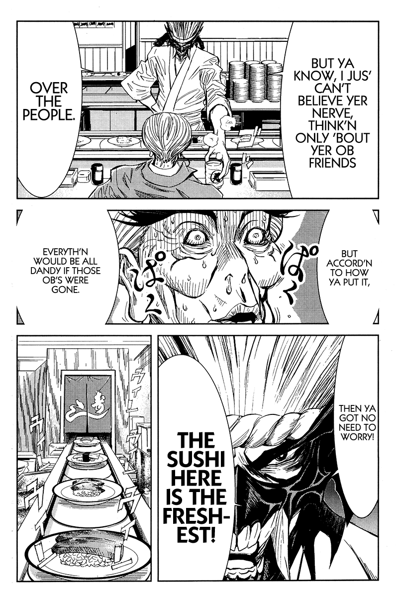 Akumetsu Chapter 121 page 14 - Chapter 121: Pension