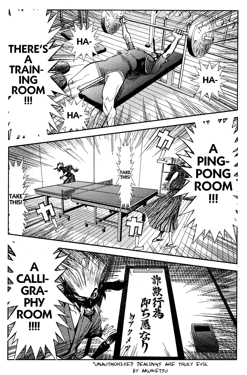 Akumetsu Chapter 122 page 18 - Chapter 122: God of Metal!