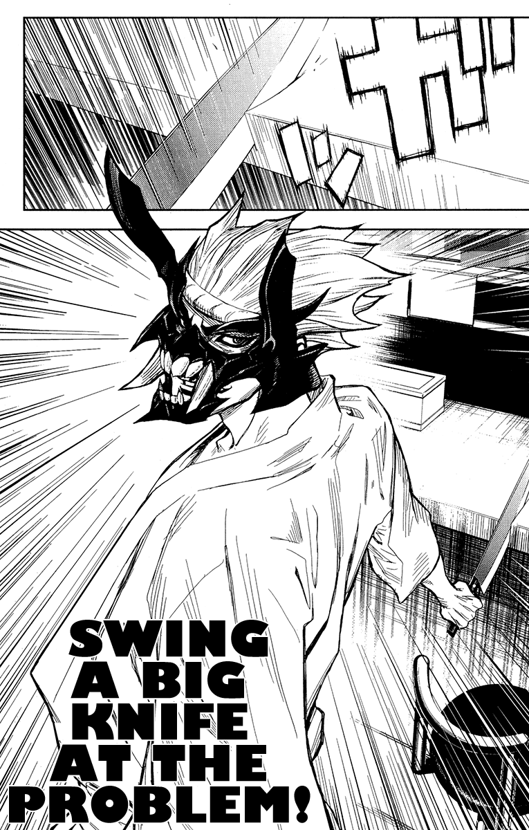 Akumetsu Chapter 122 page 9 - Chapter 122: God of Metal!