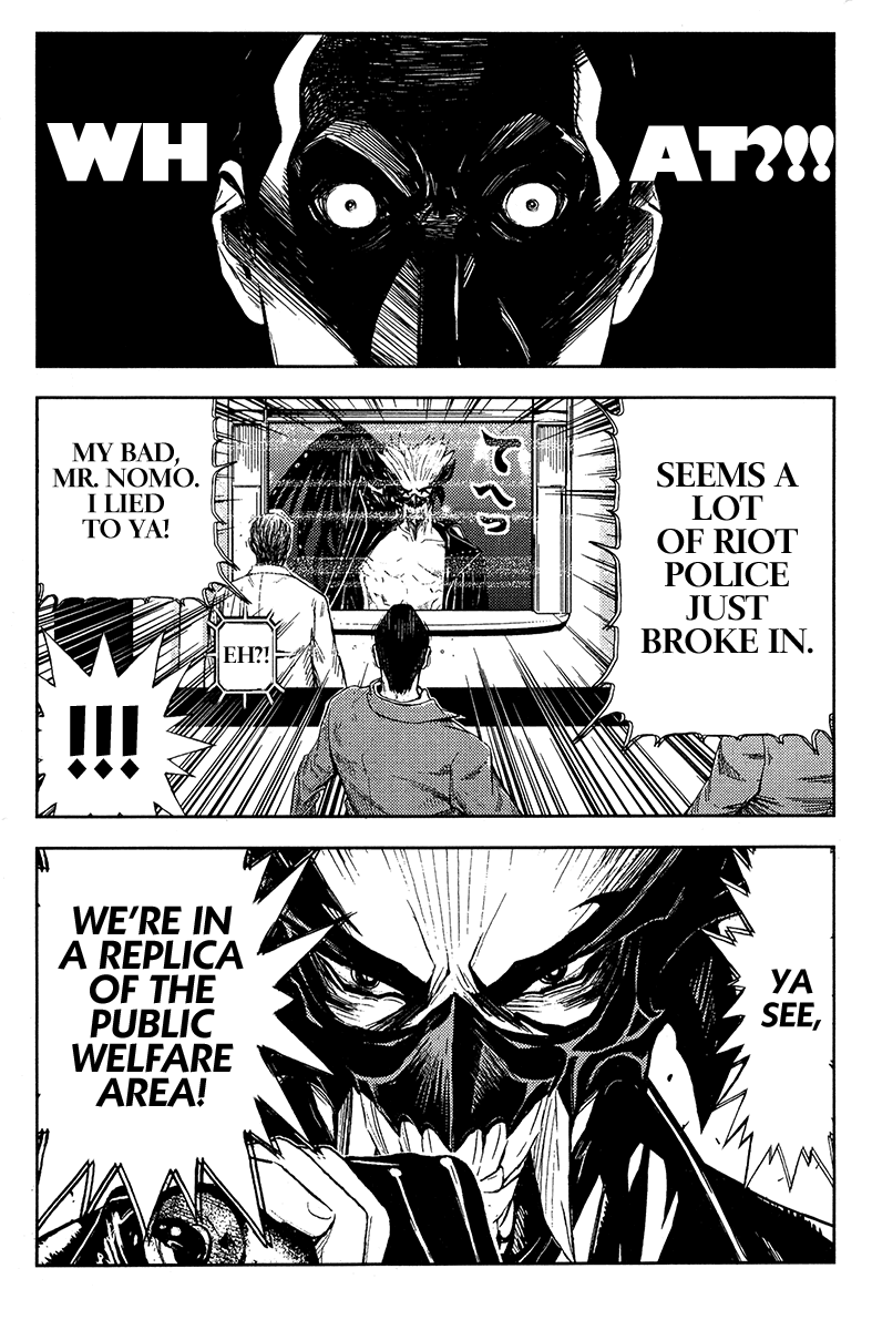Akumetsu Chapter 123 page 17 - Chapter 123: The Public Welfare Area