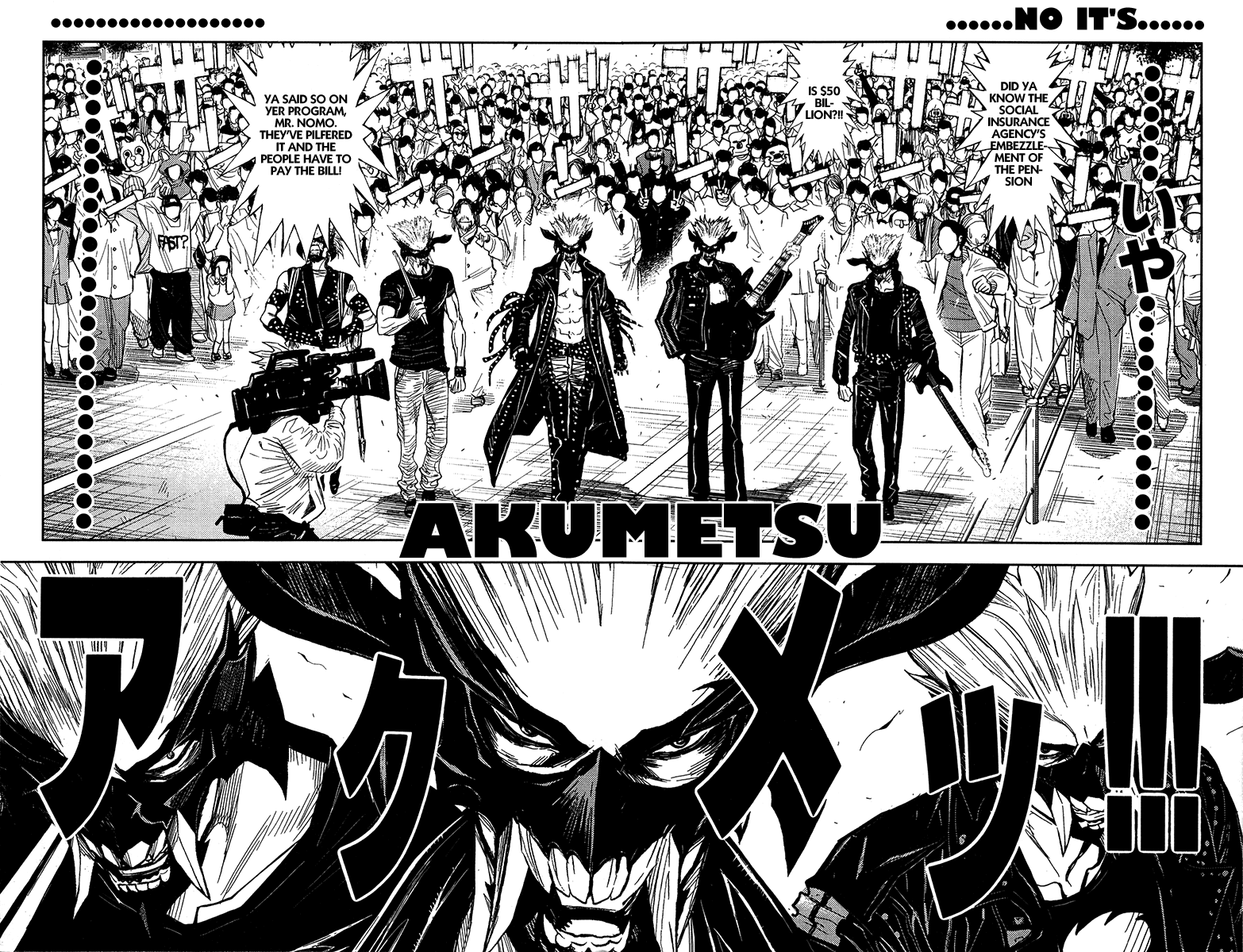 Akumetsu Chapter 124 page 10 - Chapter 124: A Strange Model