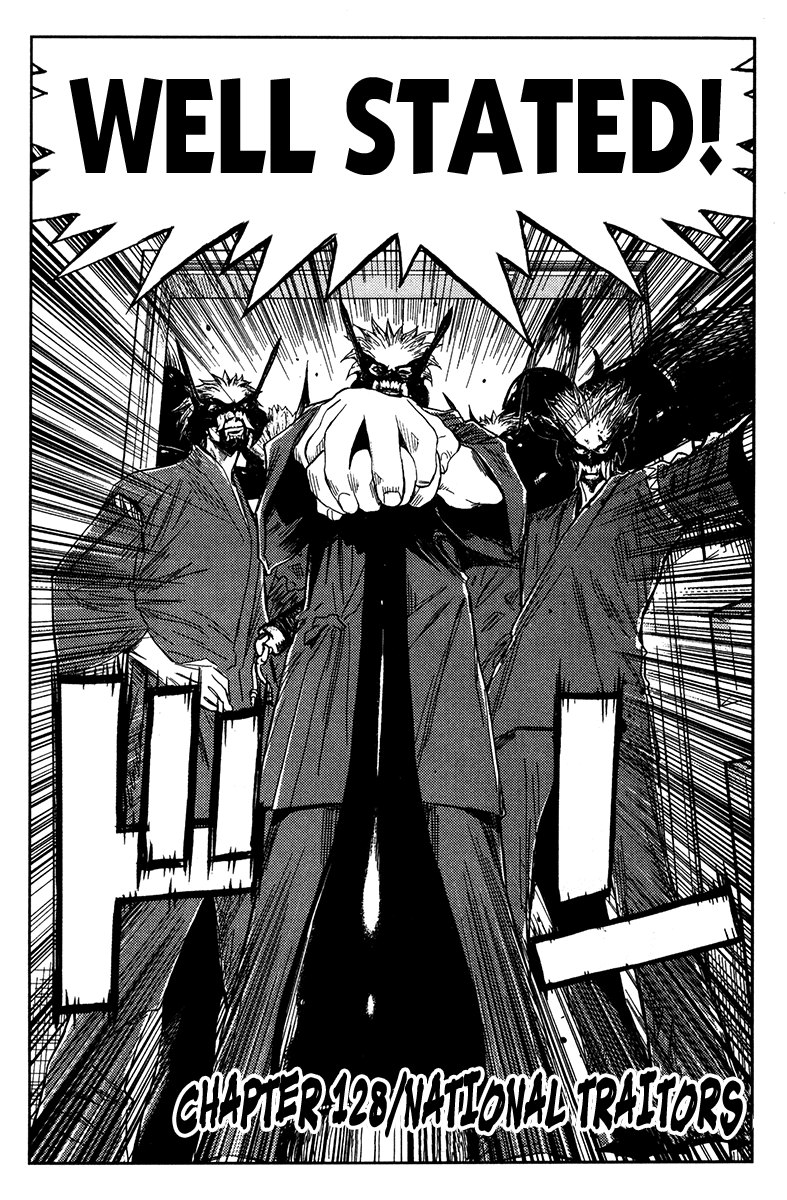 Akumetsu Chapter 128 page 2 - Chapter 128: National Traitors