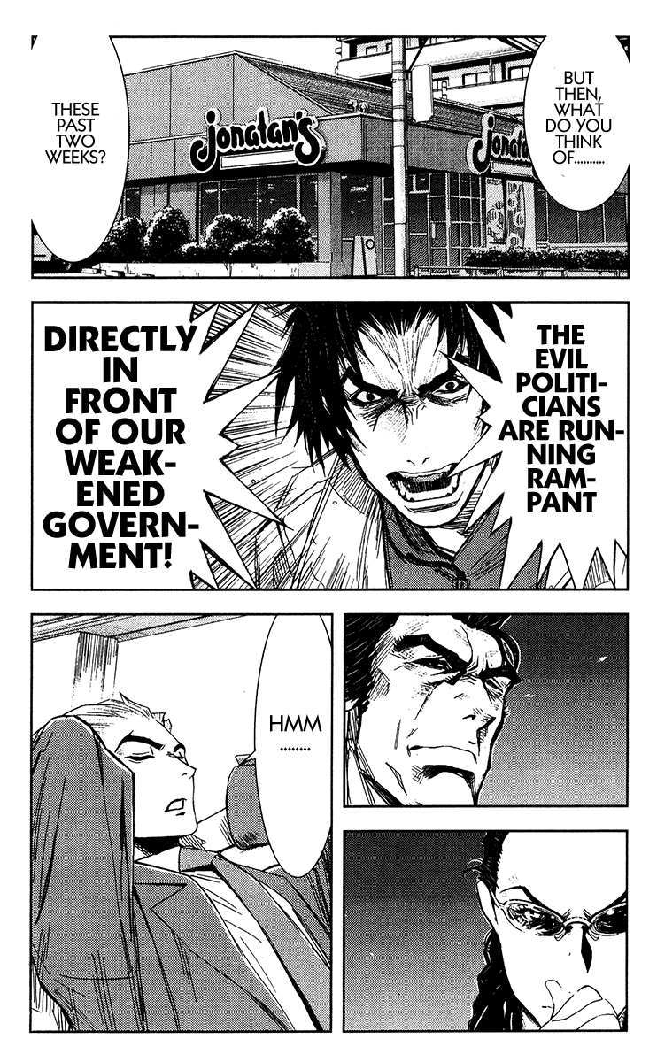 Akumetsu Chapter 133 page 1 - Chapter 133: What is "Evil"?