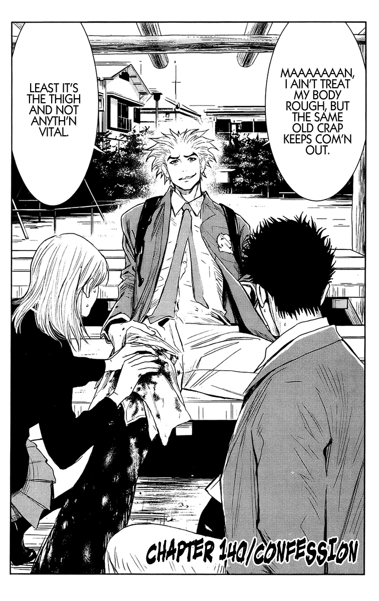 Akumetsu Chapter 140 page 2 - Chapter 140: Confession