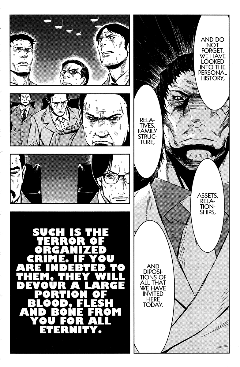 Akumetsu Chapter 144 page 8 - Chapter 144: Surface and Underbelly