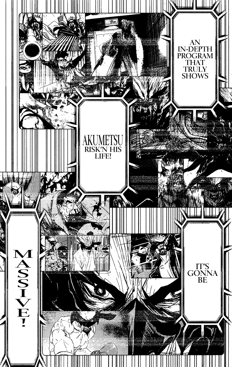 Akumetsu Chapter 147 page 13 - Chapter 147: Documentary