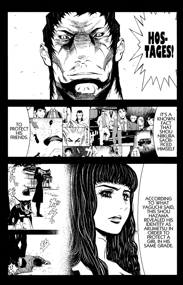 Akumetsu Chapter 149 page 16 - Chapter 149: Weakness